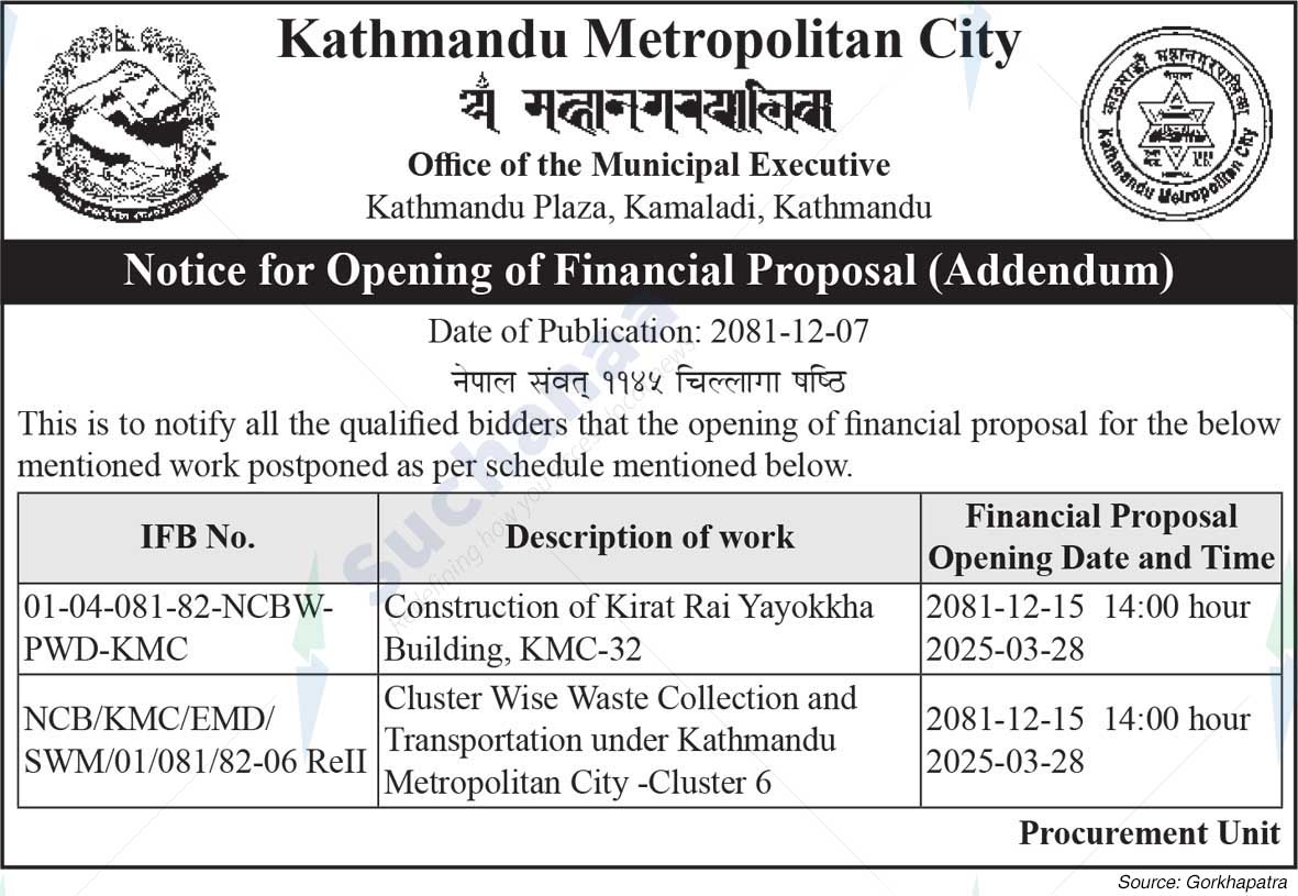 Kathmandu Metropolitan City