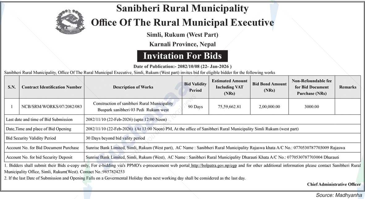 Sanibheri Rural Municipality