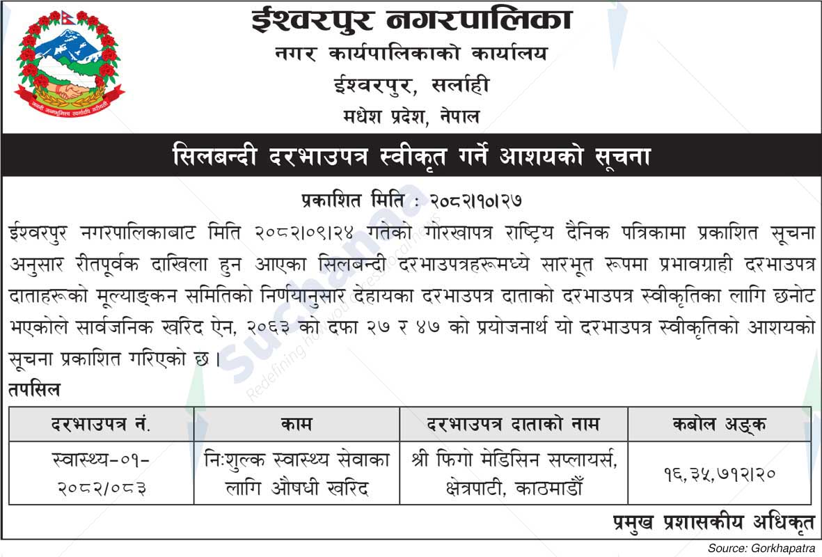 Ishworpur Municipality
