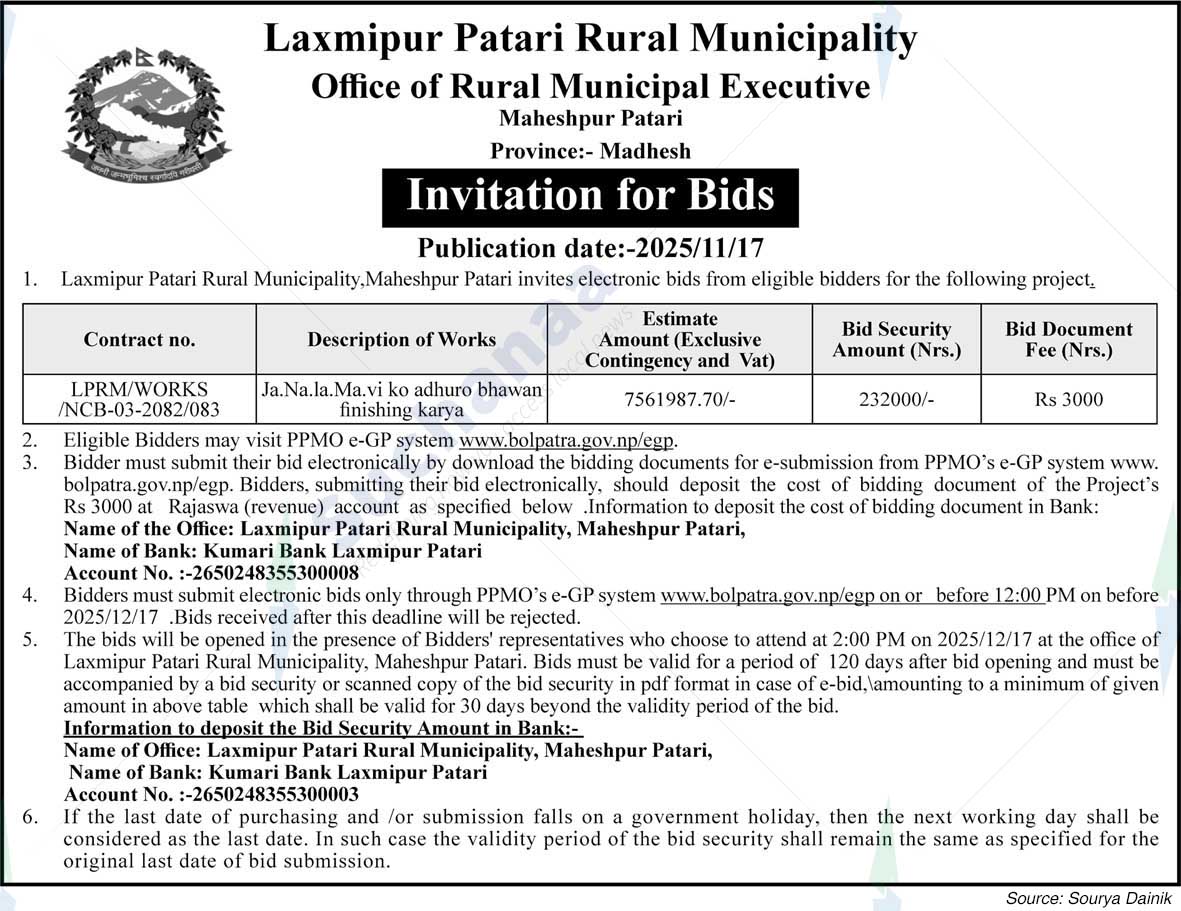 Laxmipur Patari Rural Municipality