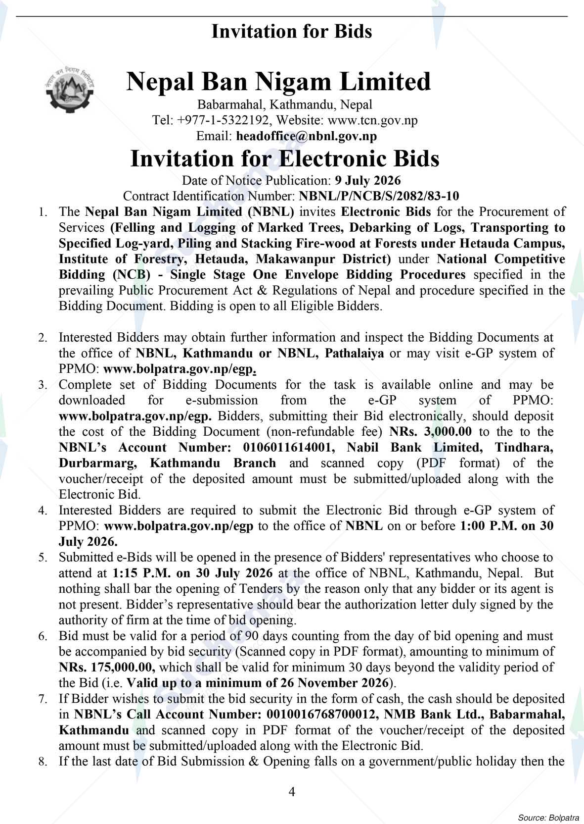 Nepal Ban Nigam Limited