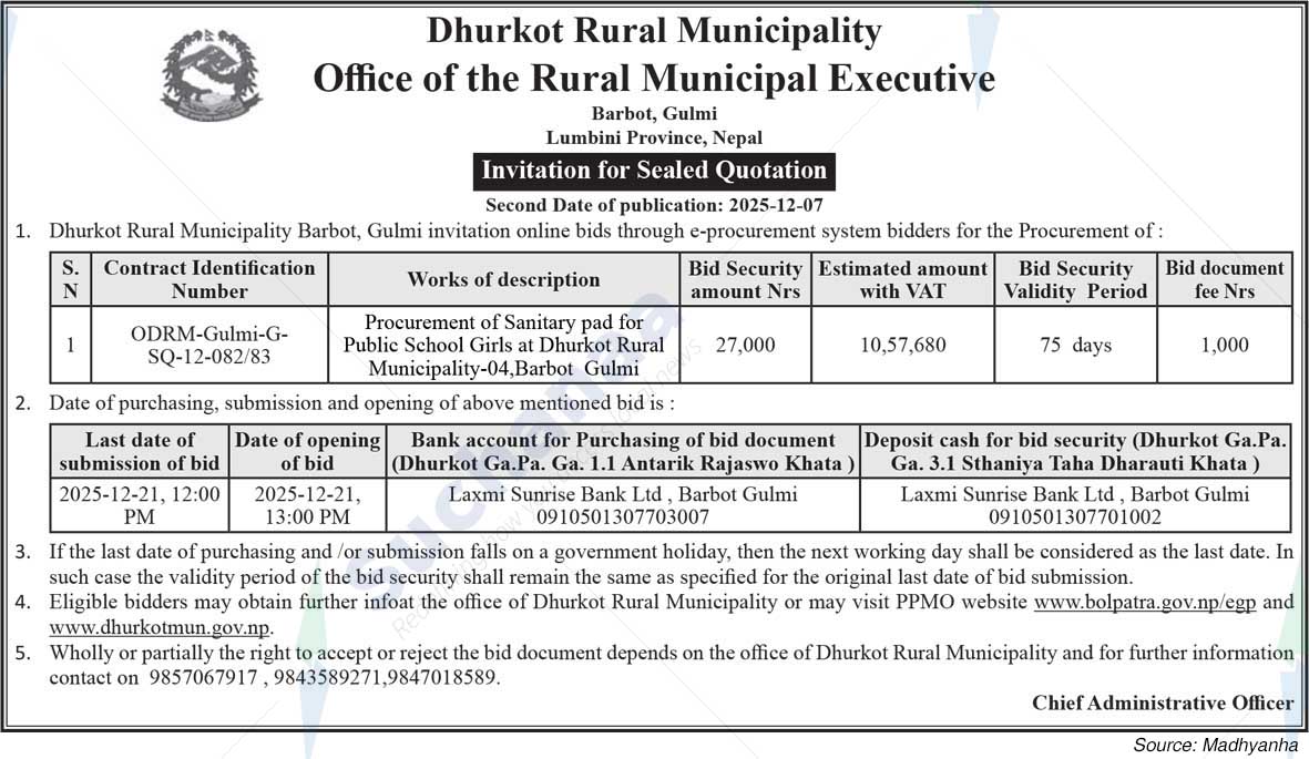 Dhurkot Rural Municipality