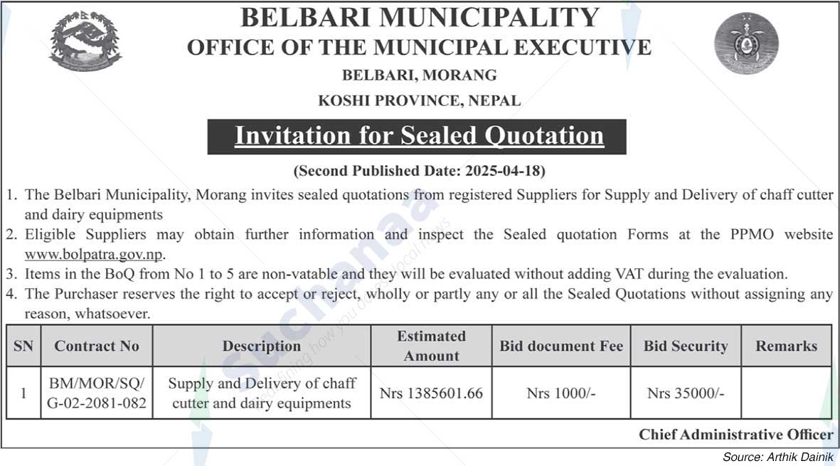 Belbari Municipality