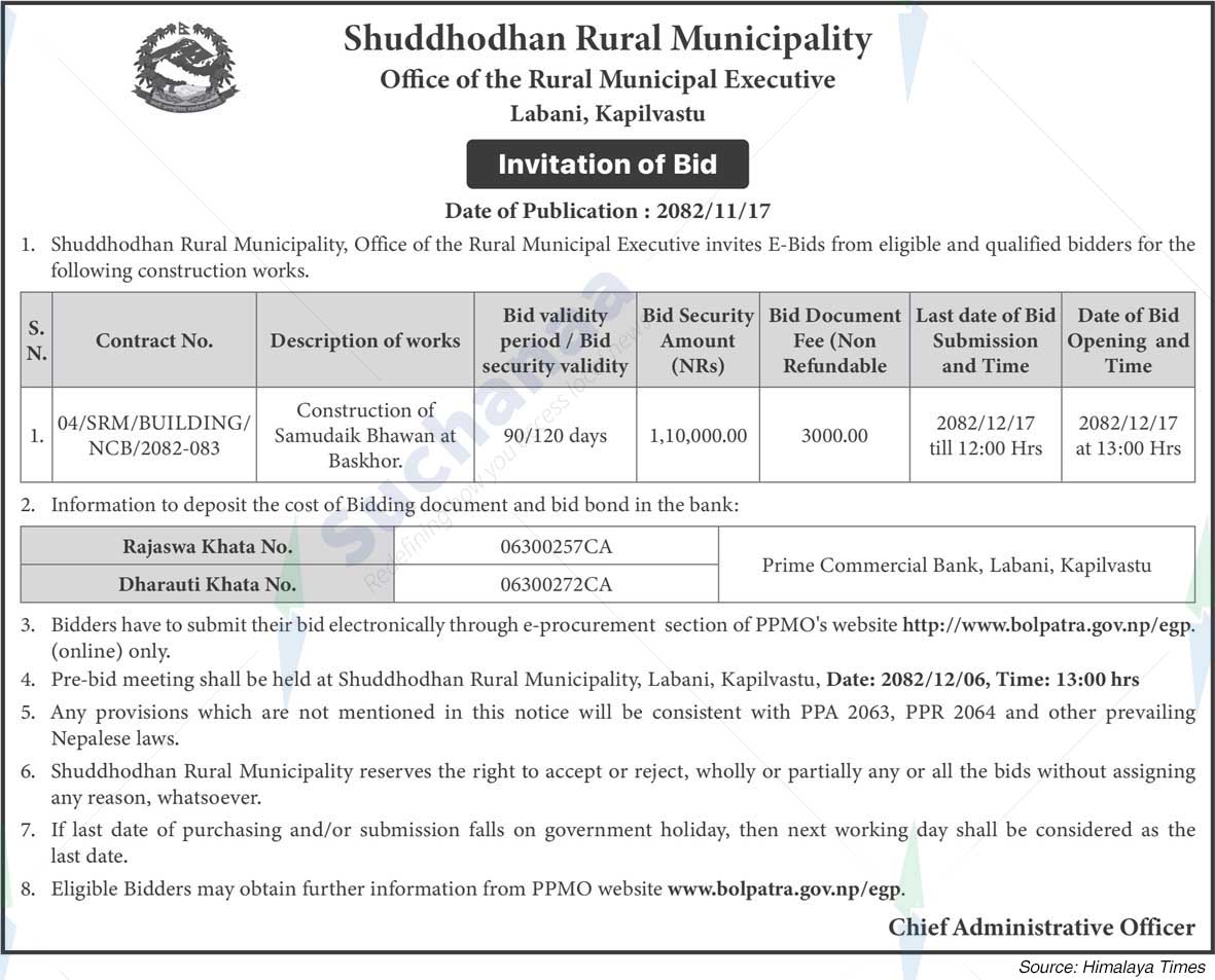 Shuddhodhan Rural Municipality