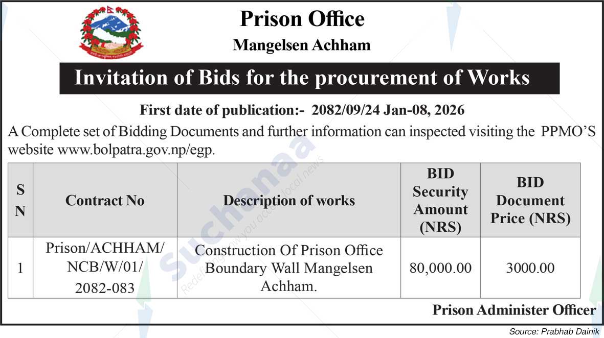 Prison Office, Achham