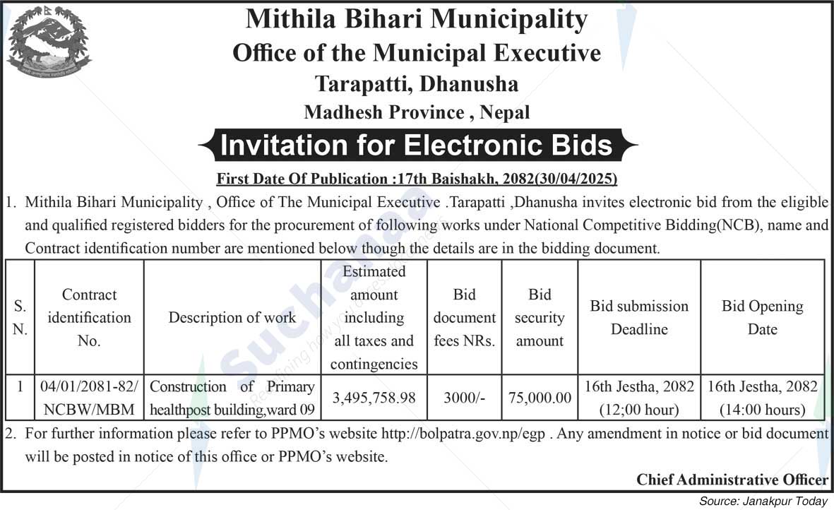 Mithila Bihari Municipality