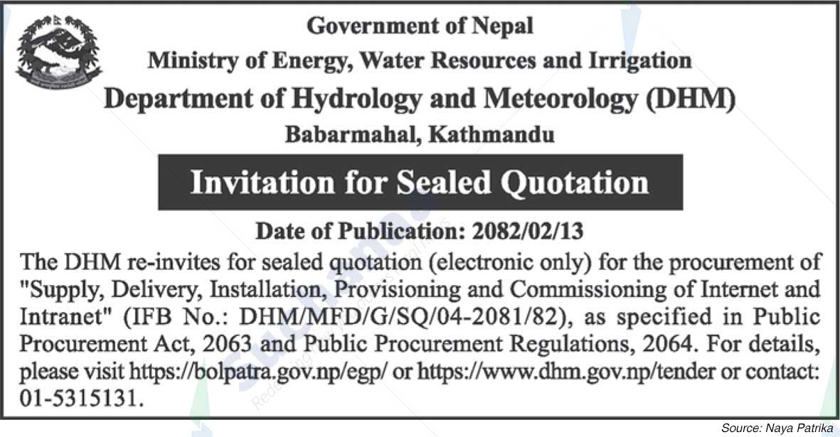 Department of Hydrology and Meteorology (DHM), Babarmahal
