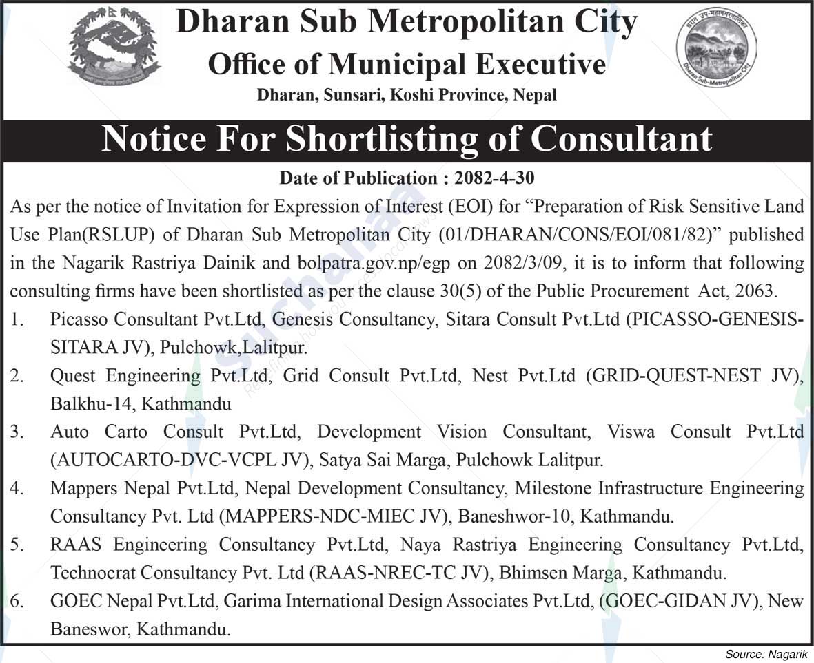 Dharan Sub-Metropolitan City