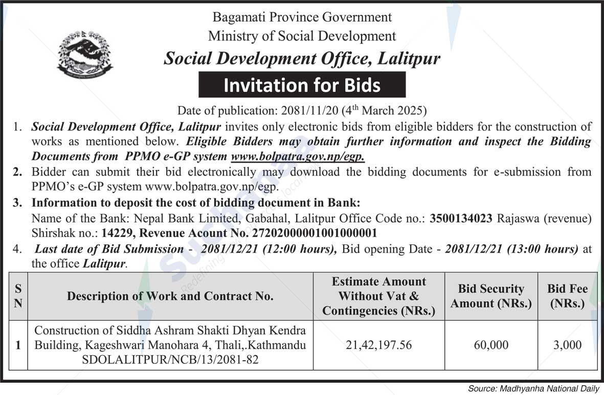 Social Development Office, Lalitpur
