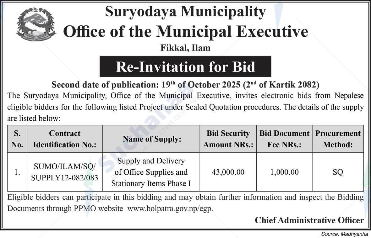 Suryodaya Municipality