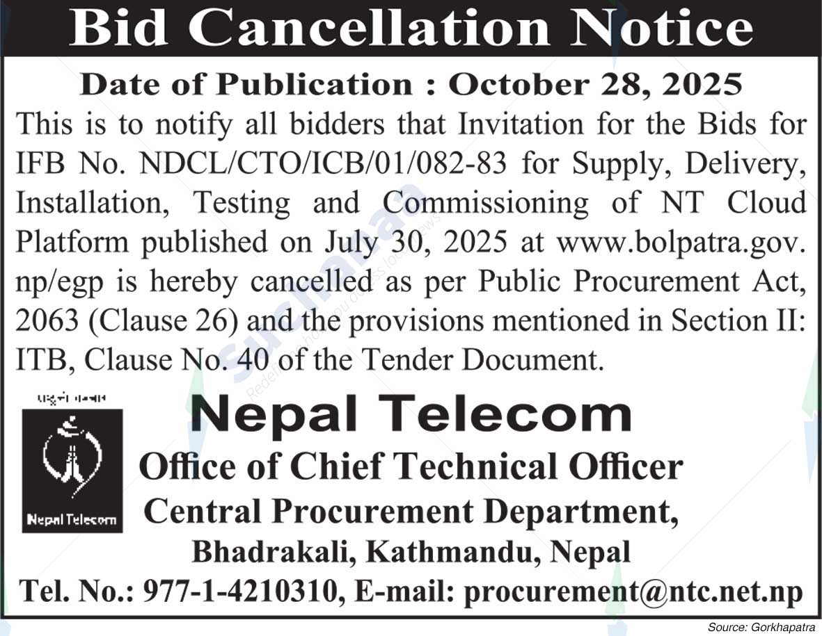 Nepal Doorsanchar Company Limited (NTC)