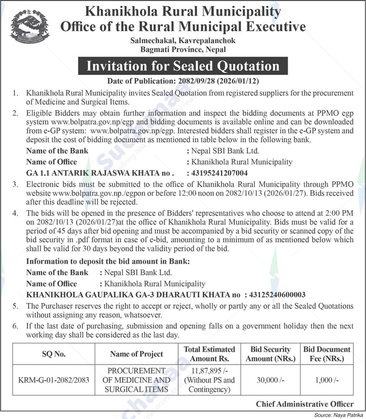 Khani Khola Rural Municipality