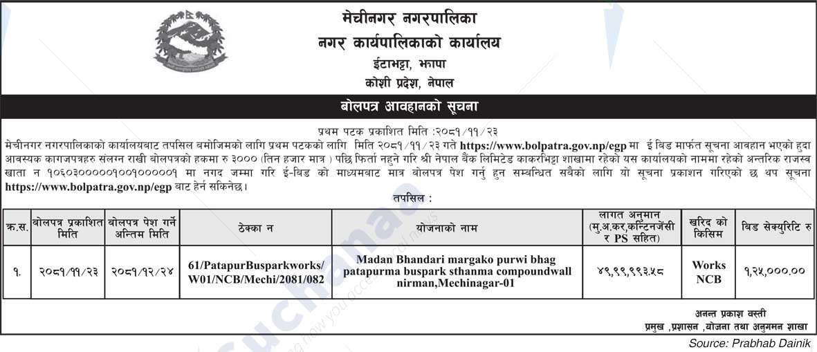 Mechinagar Municipality