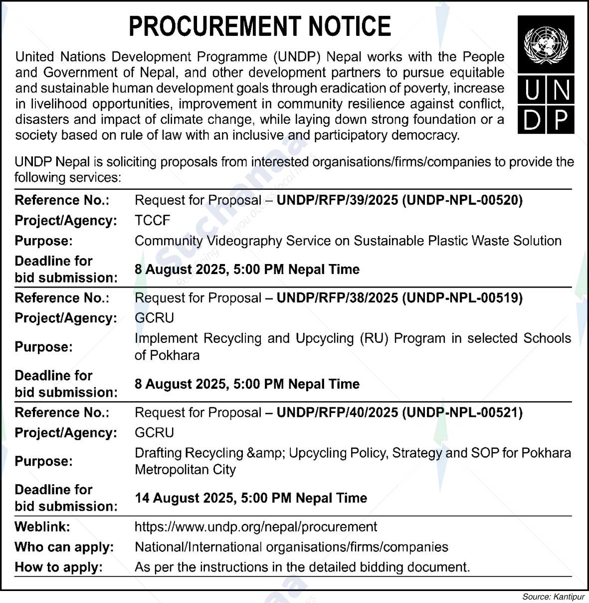 United Nations Development Programme (UNDP)