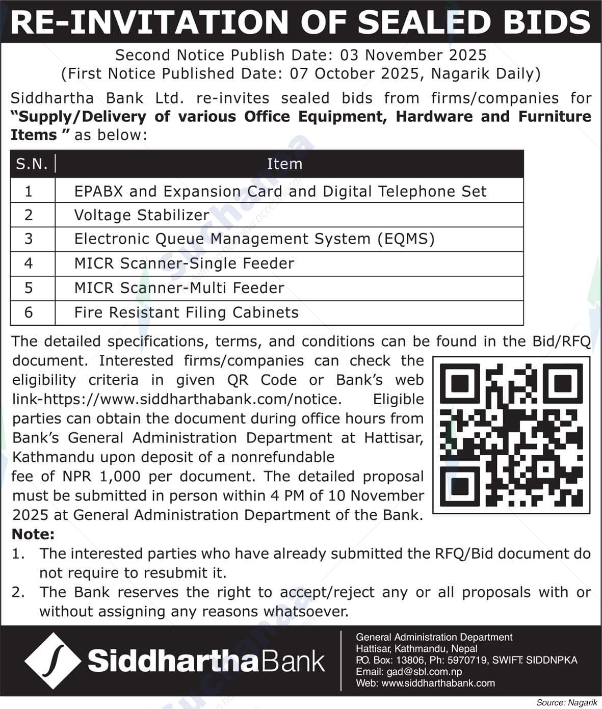 Siddhartha Bank Limited