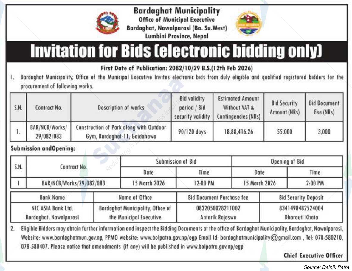 Bardaghat Municipality