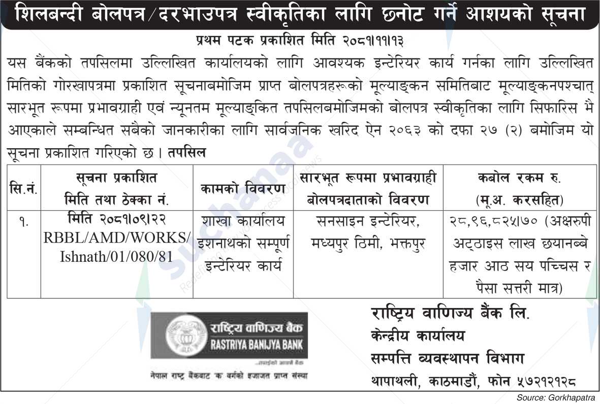 National Commercial Bank Ltd.