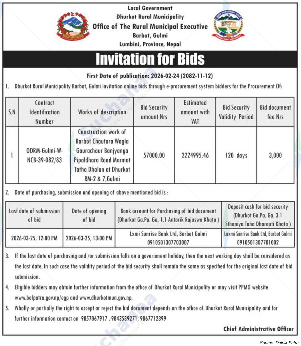 Dhurkot Rural Municipality