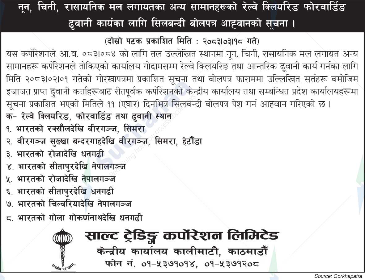 Salt Trading Corporation