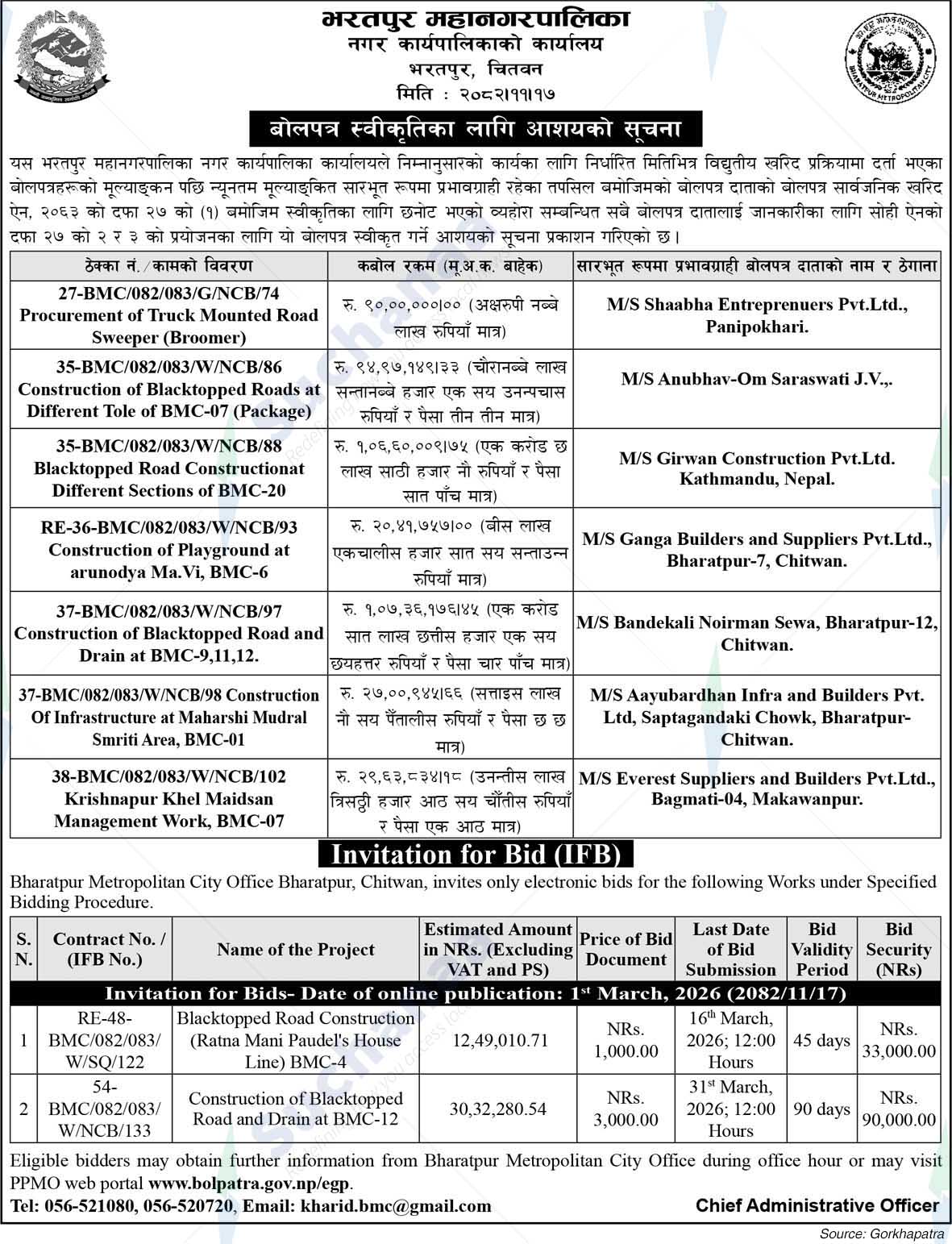 Bharatpur Metropolitan City