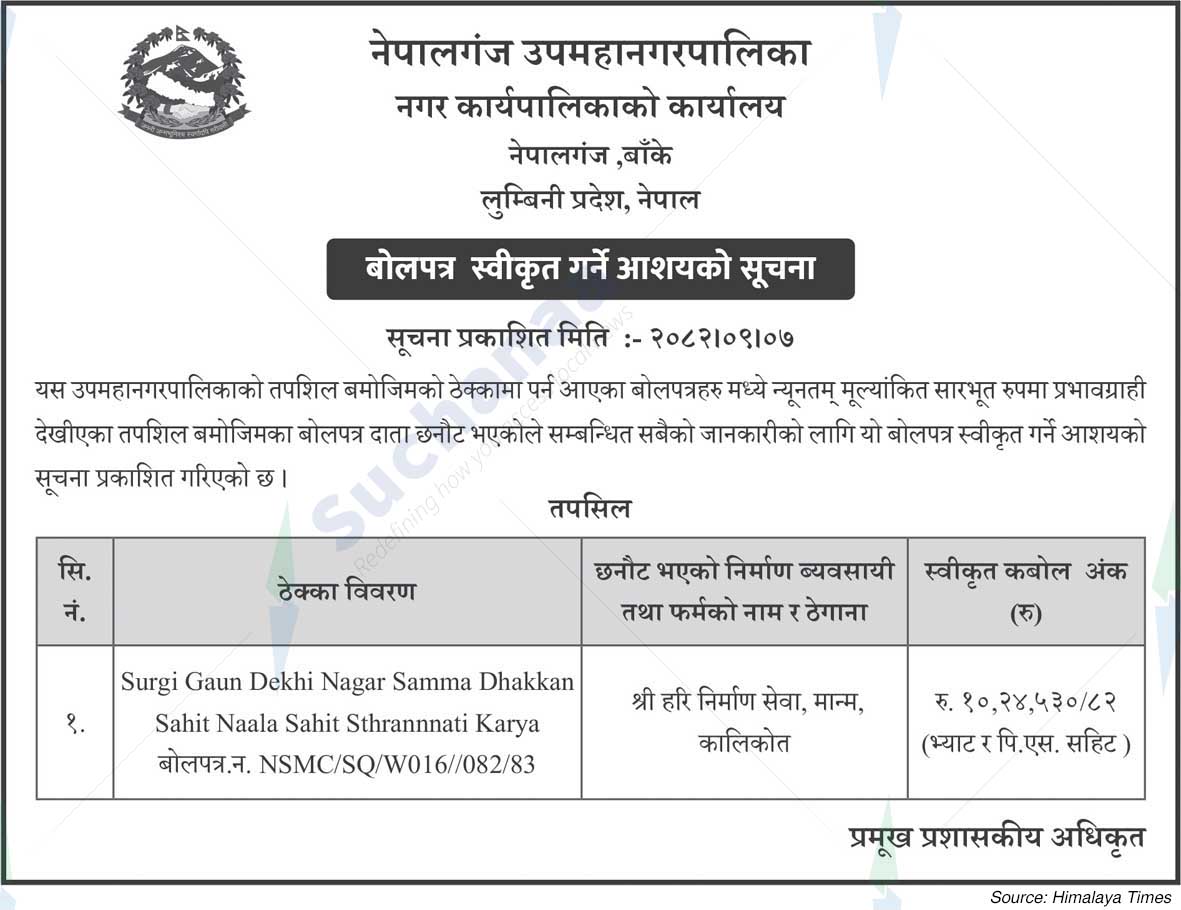 Nepalgunj Sub-Metropolitan City