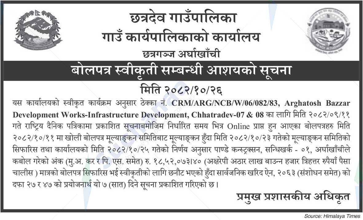 Chhatradev Rural Municipality