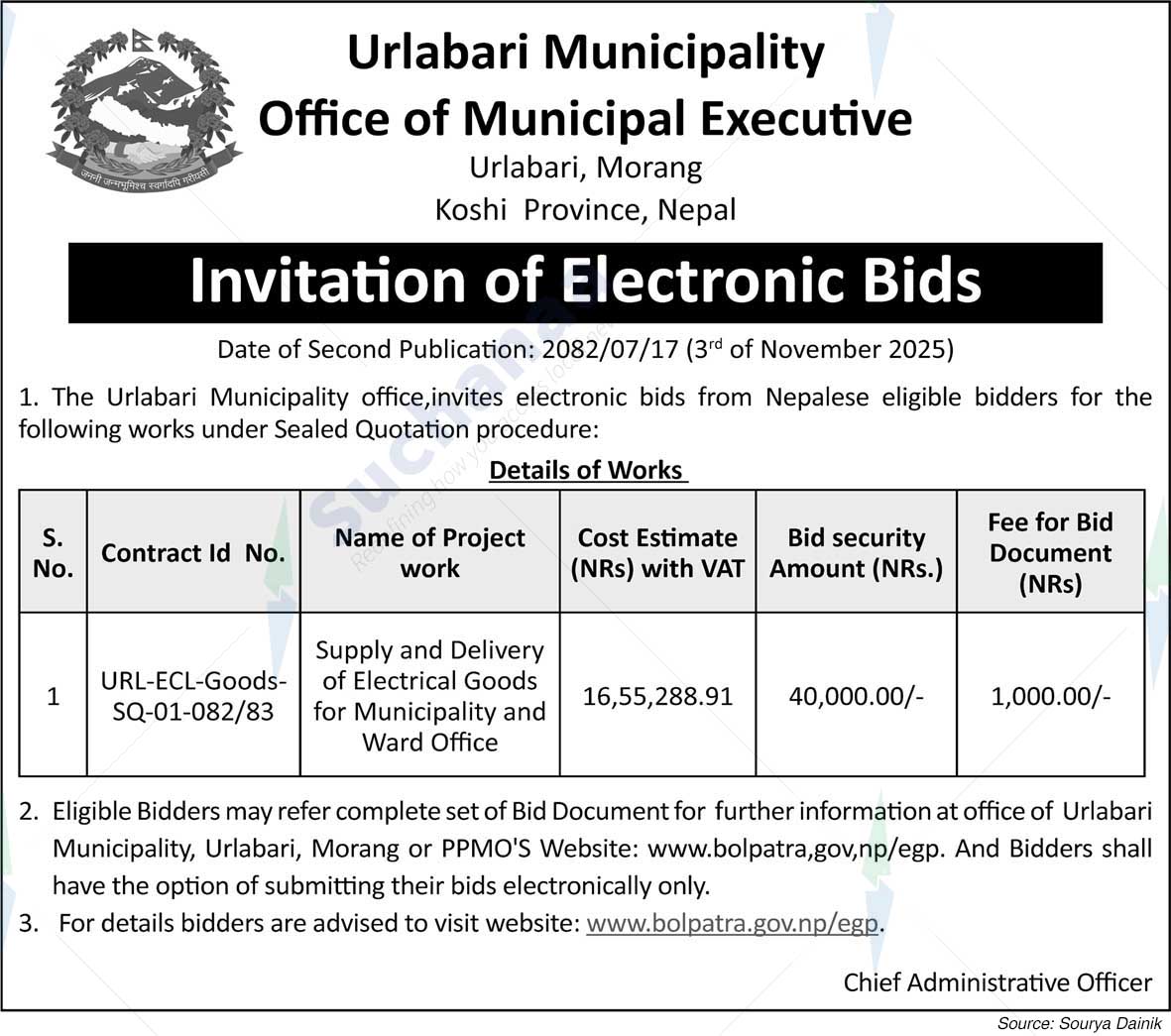 Urlabari Municipality