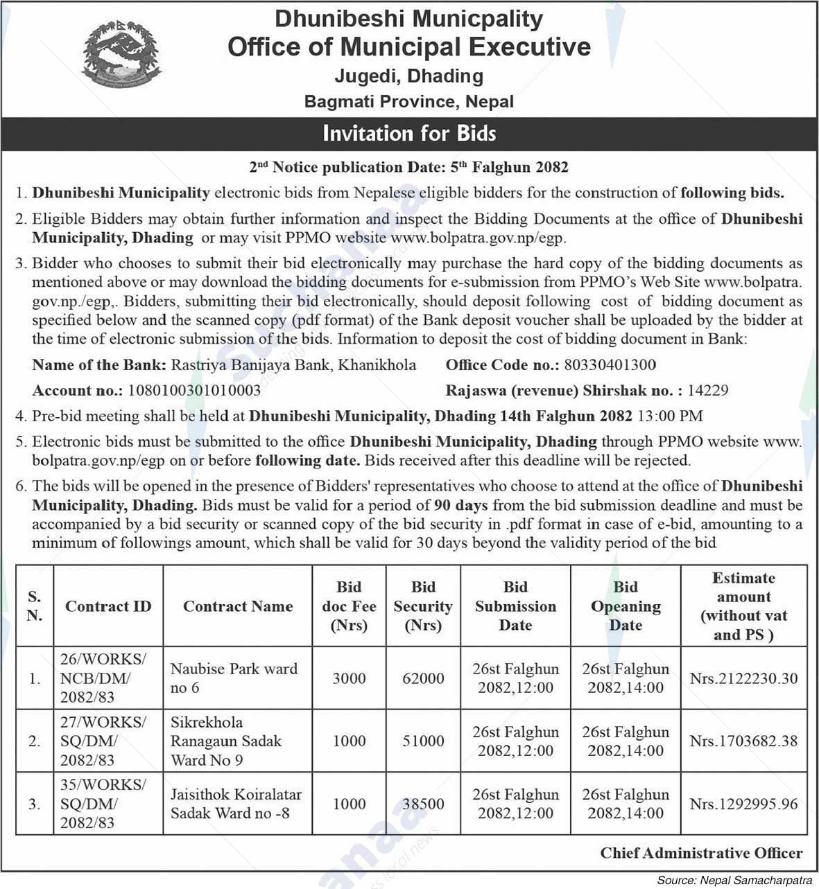 Dhunibeshi Municipality