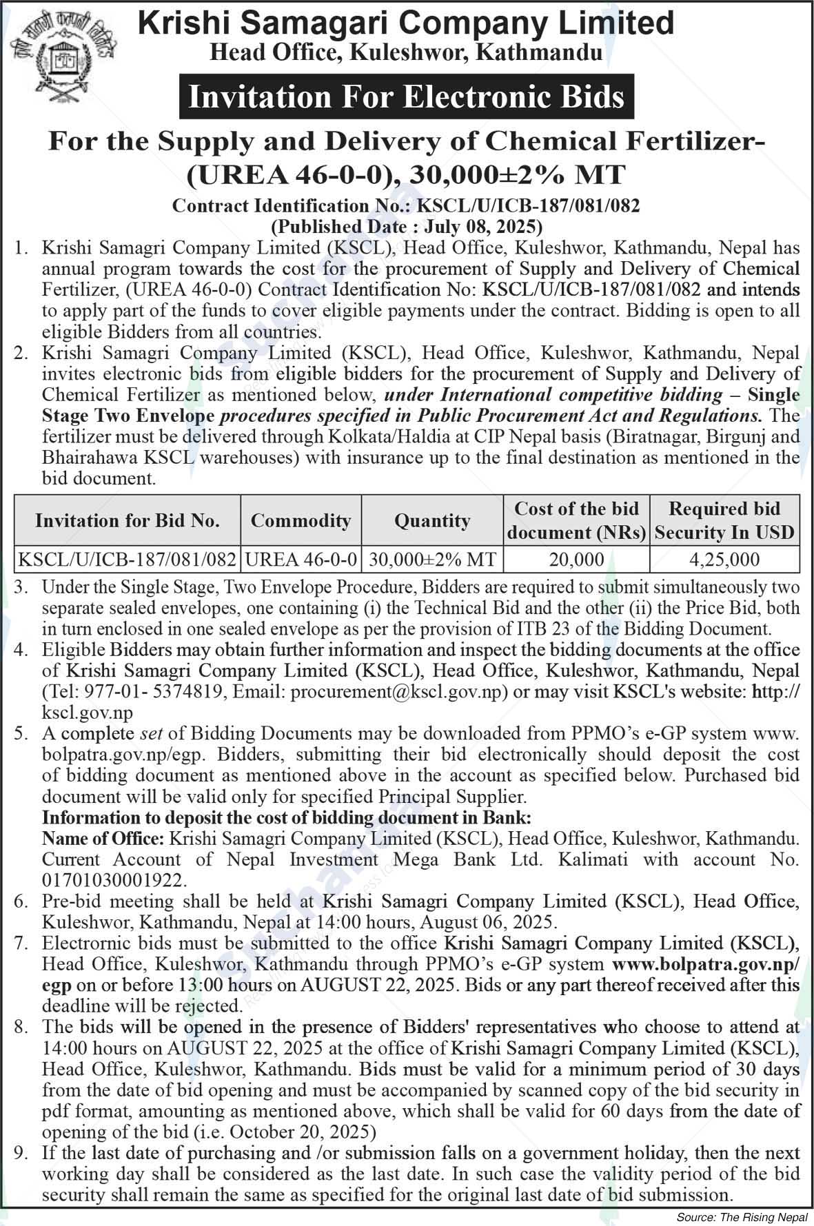 Krishi Samagri Company Limited