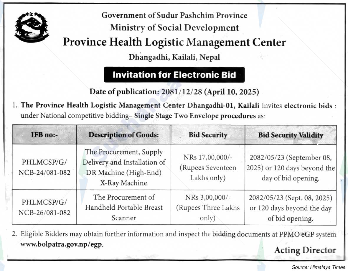Province Health Logistic Management Center
