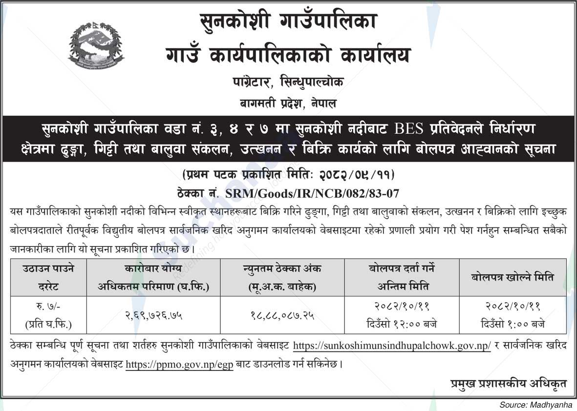 Sunkoshi Rural Municipality