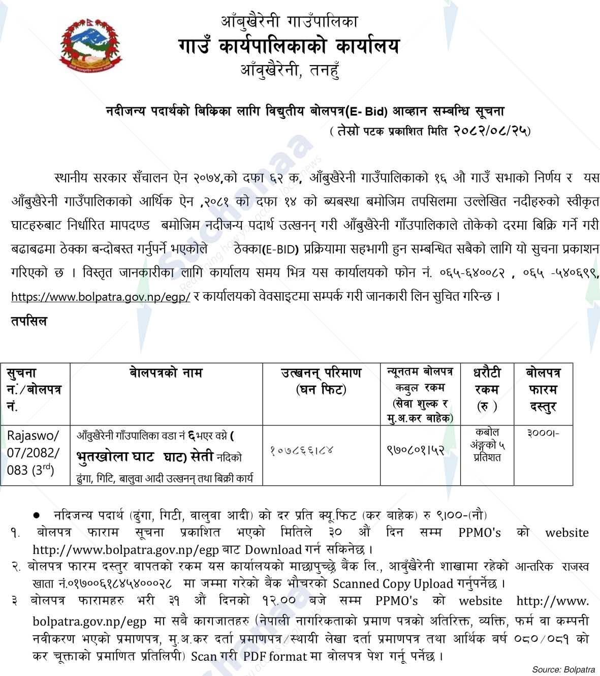 Aanbookhaireni Rural Municipality