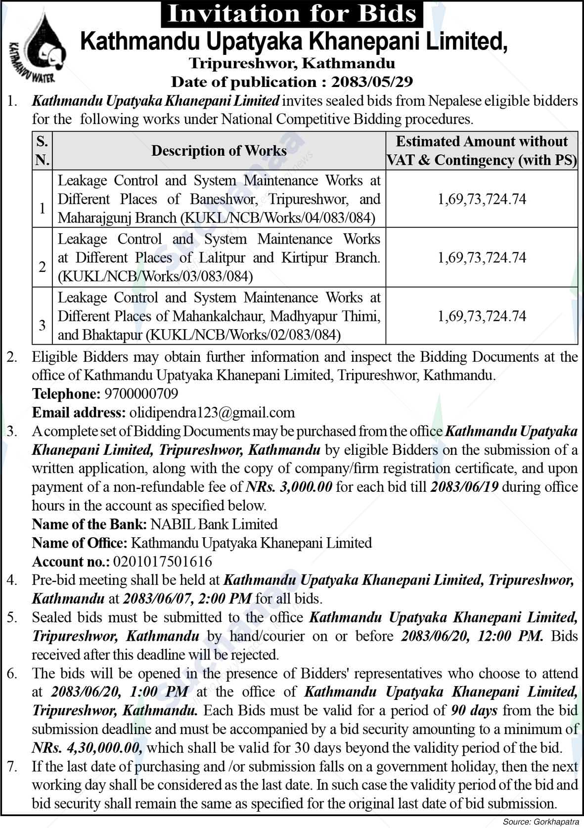 Kathmandu Upatyaka Khanepani Limited