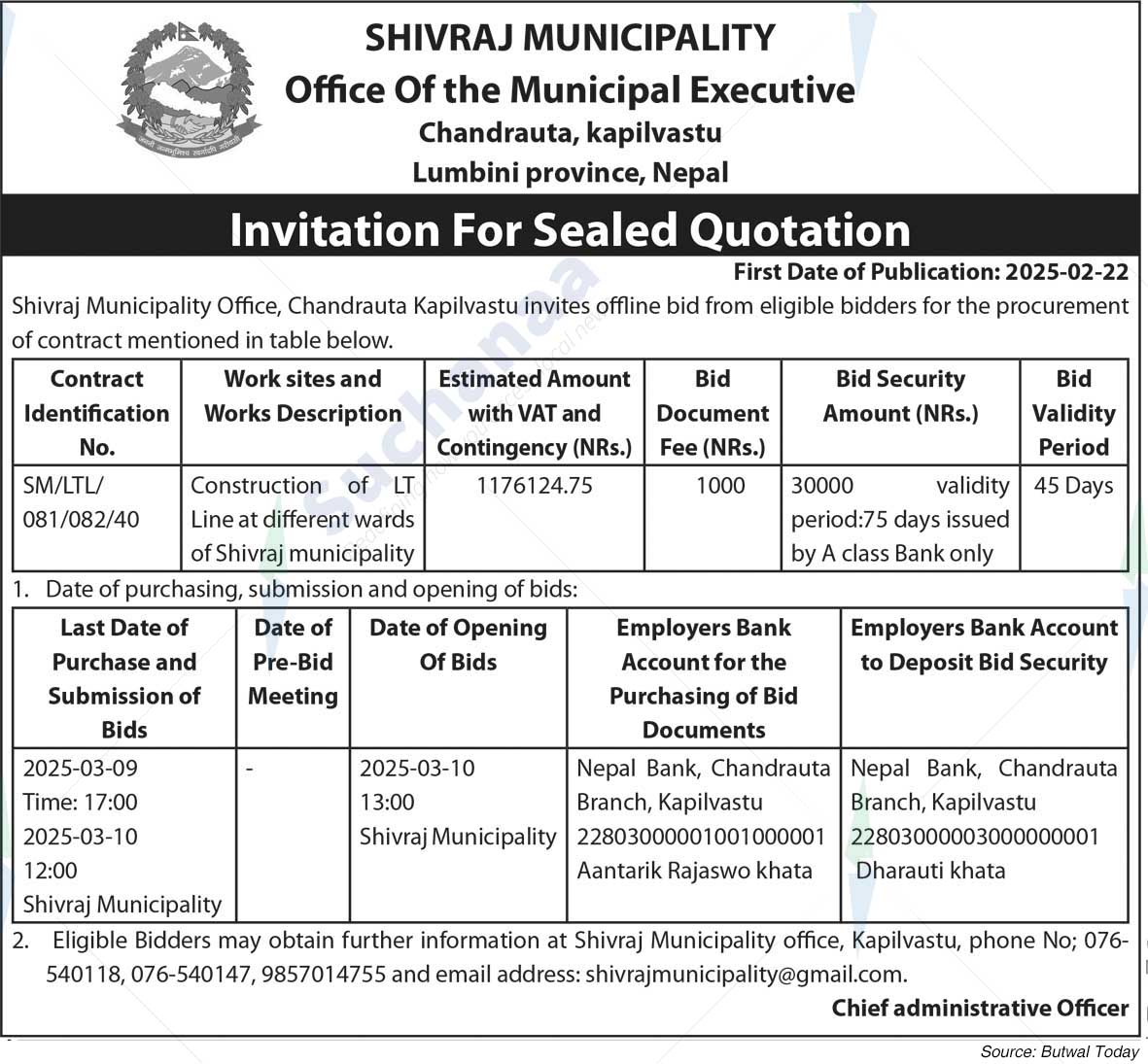 Shivraj Municipality
