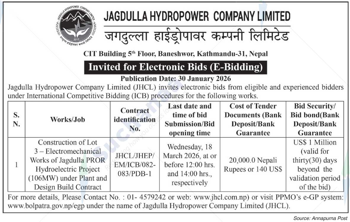 Jagdulla Hydropower Company Limited