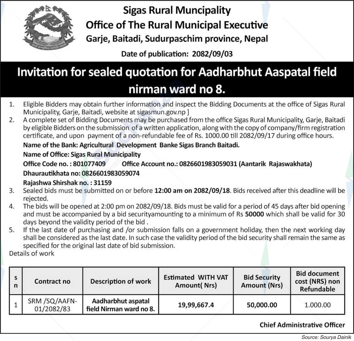 Sigas Rural Municipality