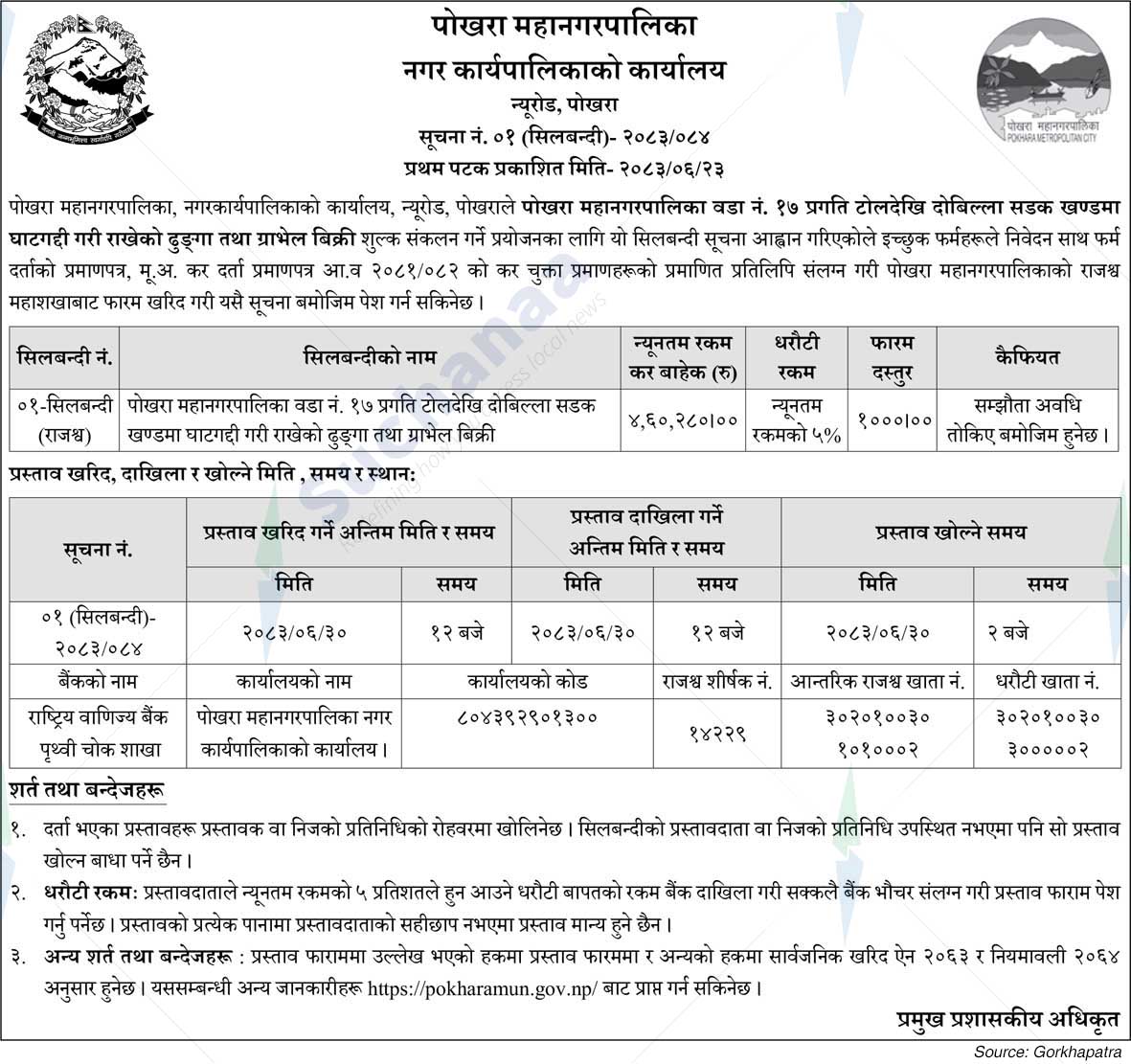 Pokhara Metropolitan CIty
