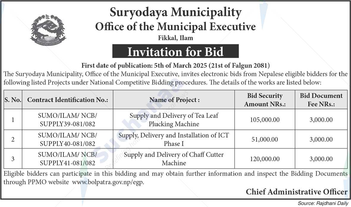 Suryodaya Municipality
