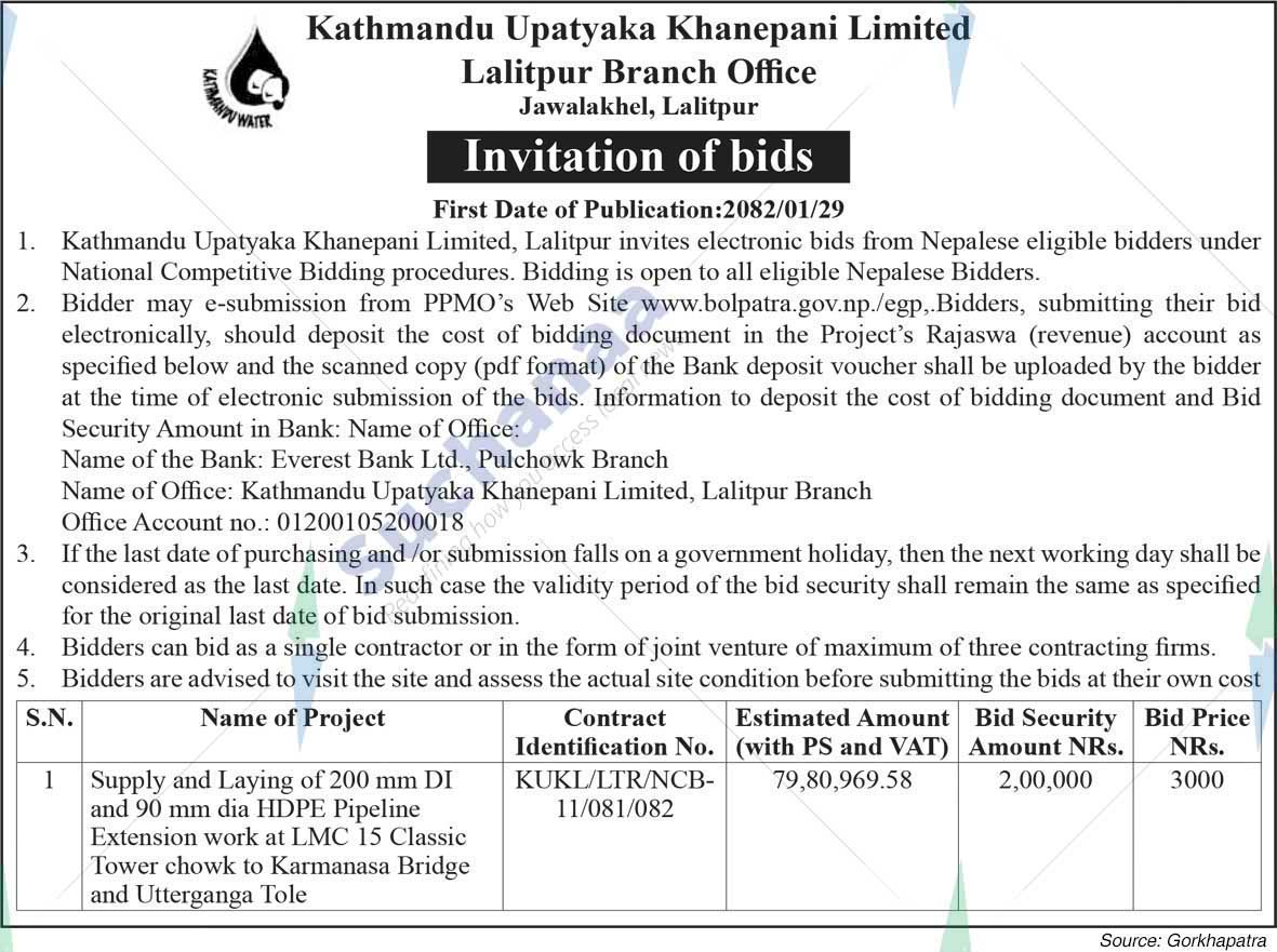 Kathmandu Upatyaka Khanepani Limited