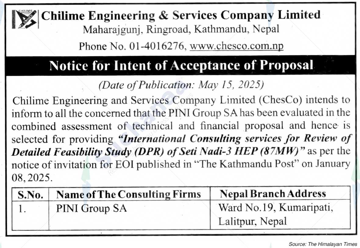 Chilime Engineering & Services Company Limited