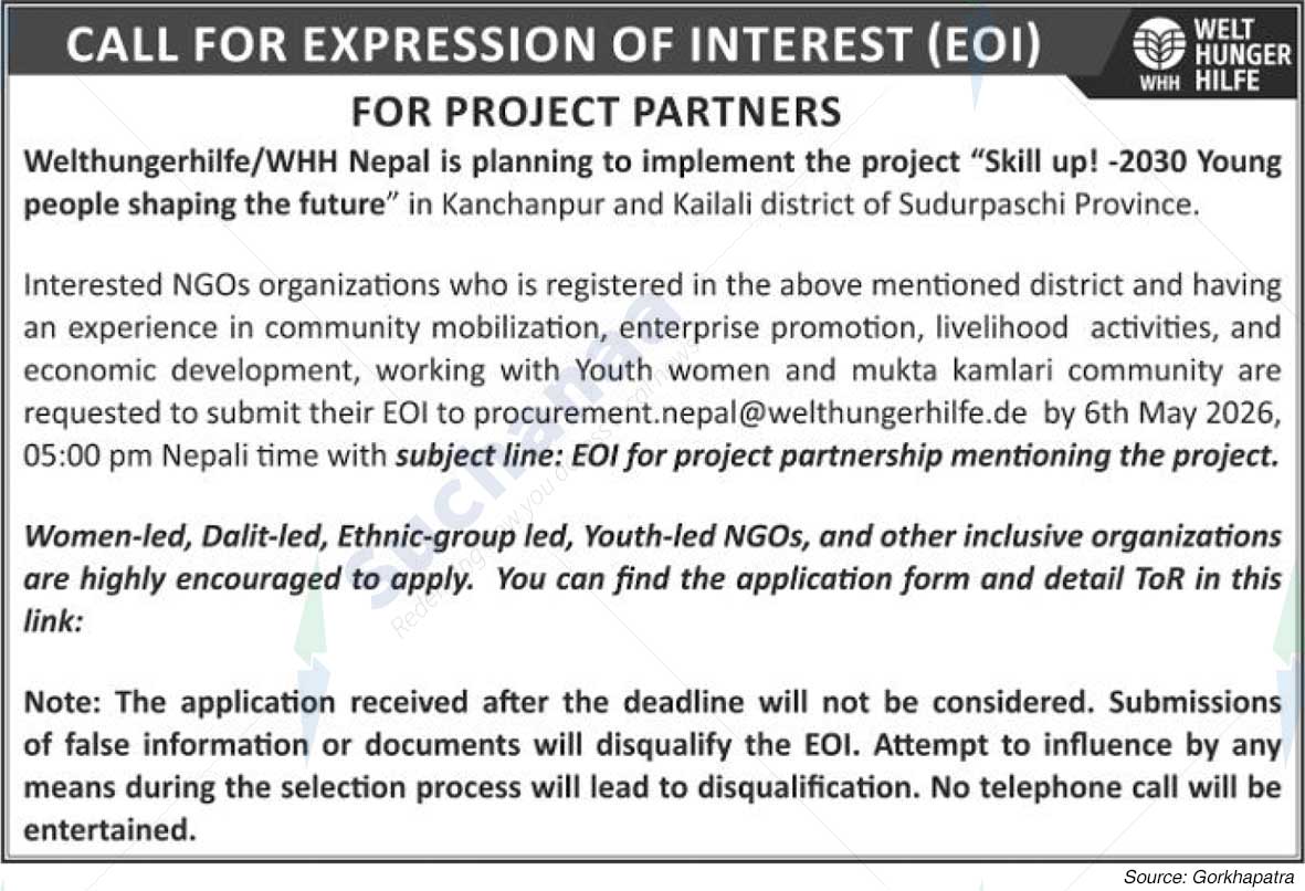 Welthungerhilfe/WHH Nepal