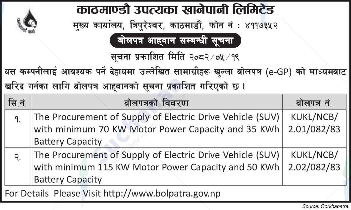 Kathmandu Upatyaka Khanepani Limited