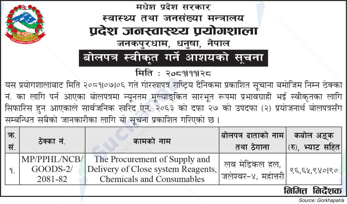 Provincial Public Health Laboratory