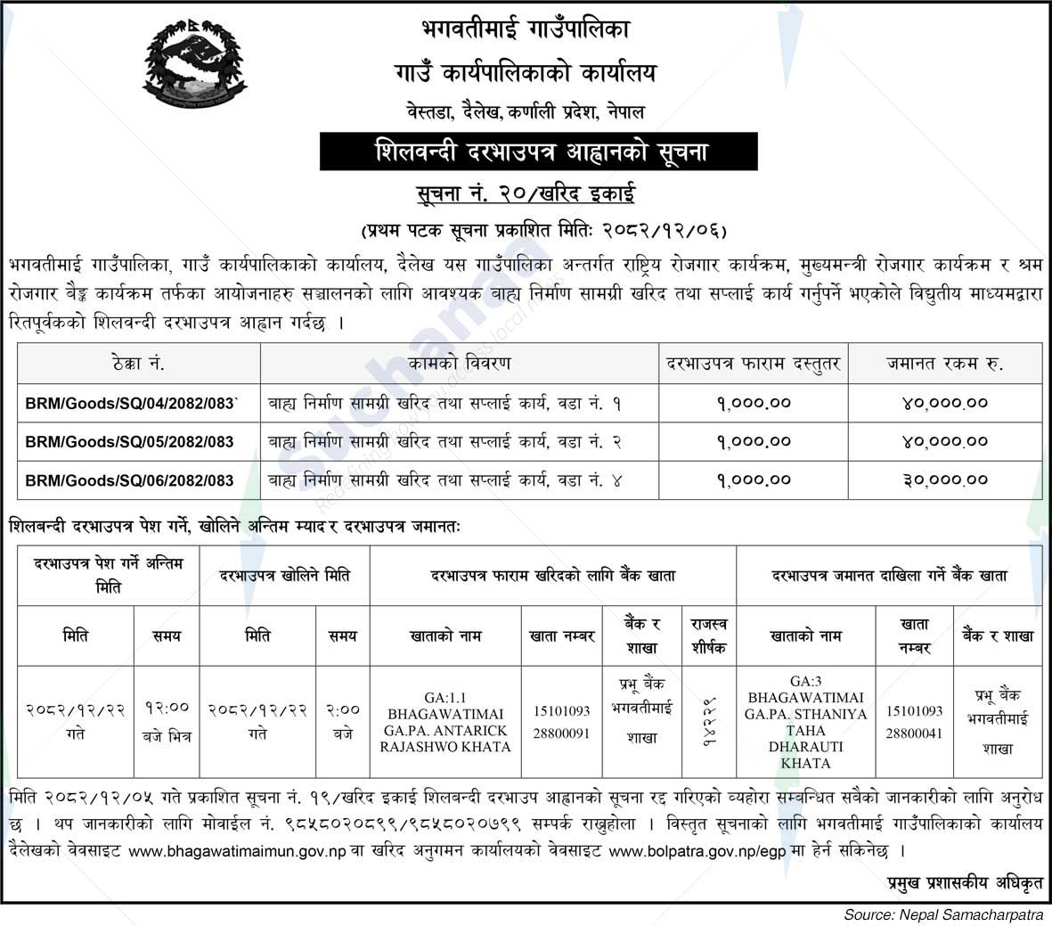 Bhagwatimai Rural Municipality