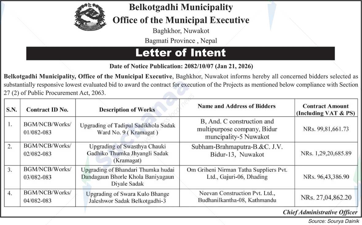 Belkotgadhi Municipality