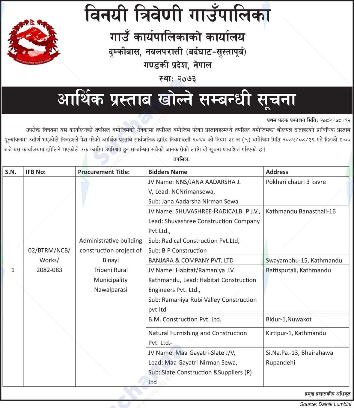 Binayi Tribeni Rural Municipality