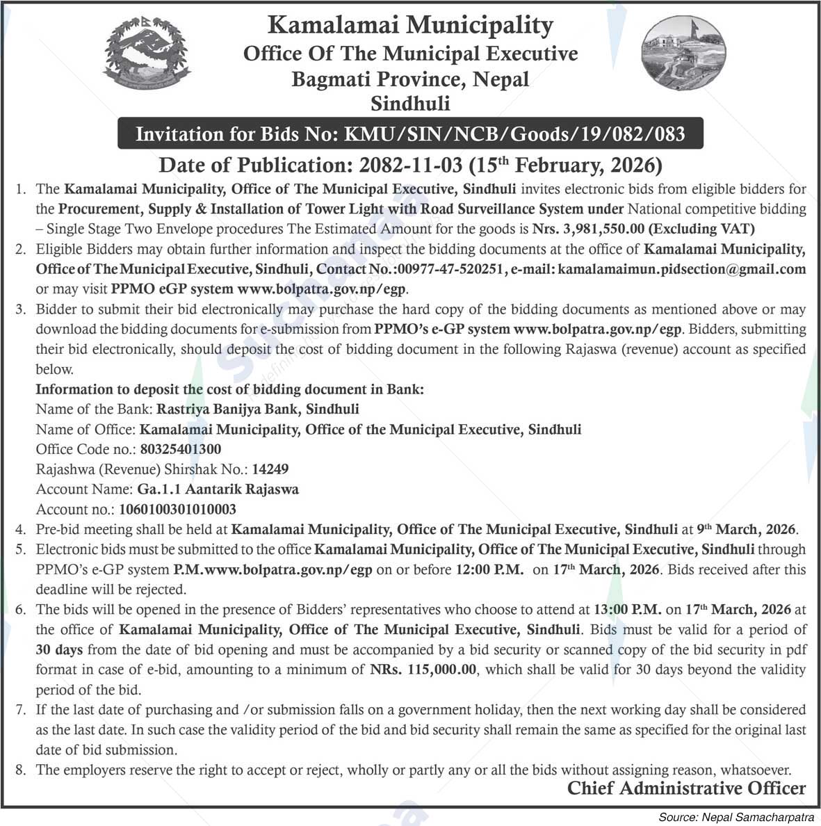 Kamalamai Municipality