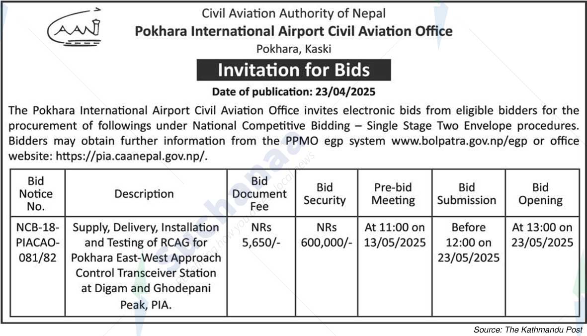 Pokhara International Airport Civil Aviation Office