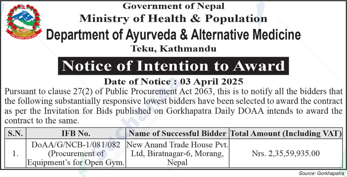 Department of Ayurveda & Alternative Medicine