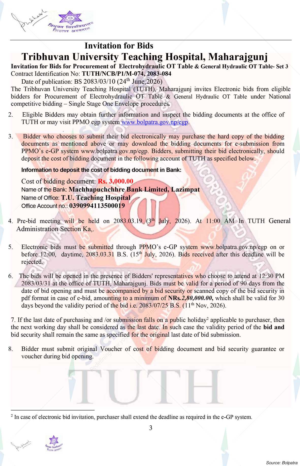 Tribhuvan University Teaching Hospital
